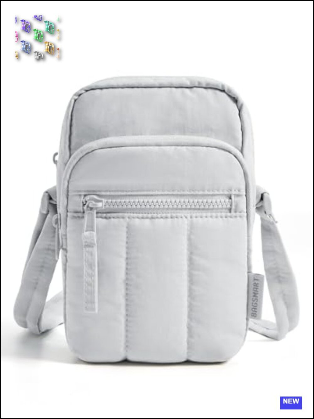 BAGSMART Crossbody Bag with RFID Blocking Card Slots for Women